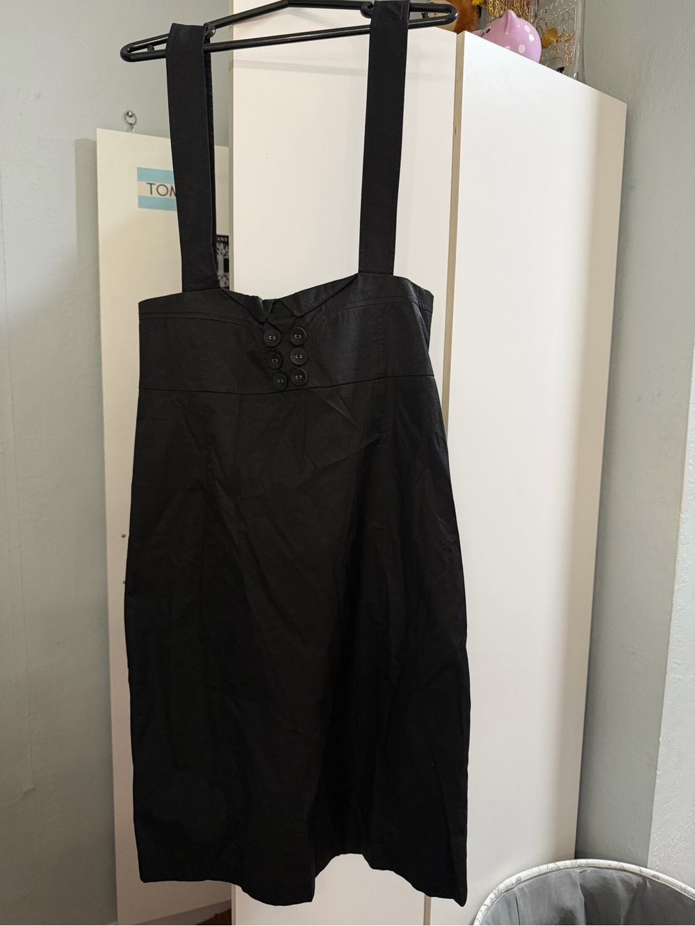 Black Strap Detail Women’s Dress